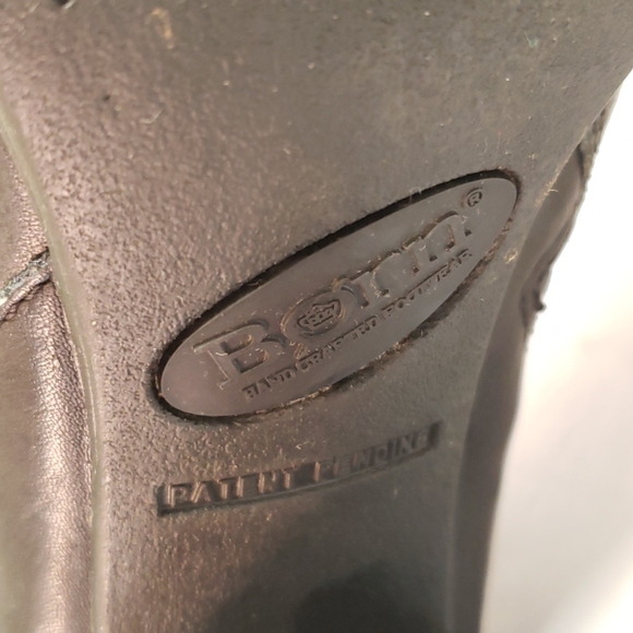 Born black leather booties - Picture 9 of 10